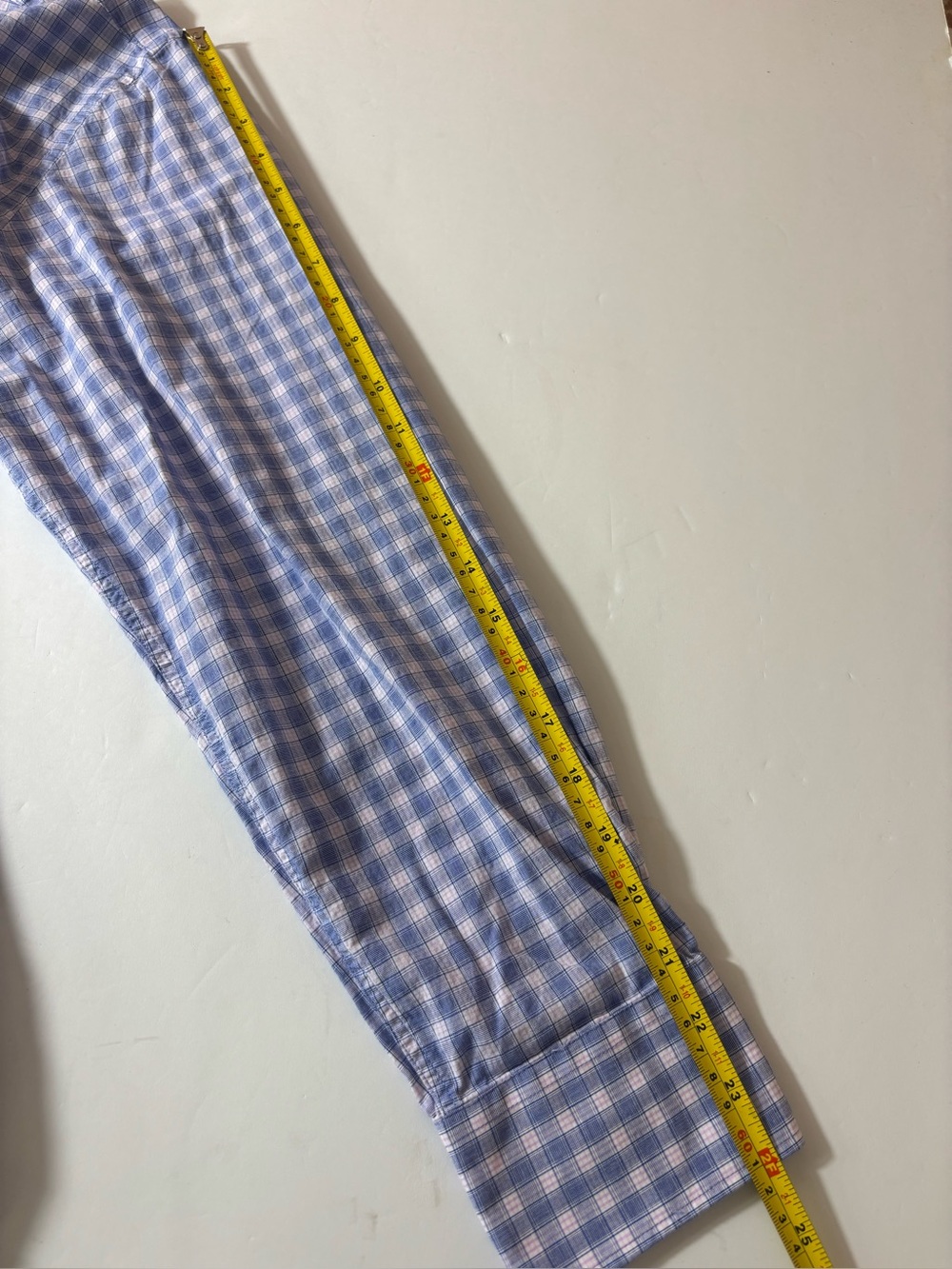 Tattersall London Mens Dress Shirt Preppy Professional Office Wear Gingham 17 - Picture 13 of 15